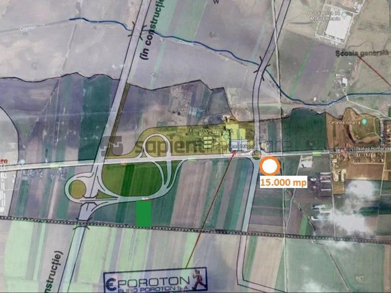 Teren industrial Biharia - in sens giratoriu soseaua de centura - Poză 2