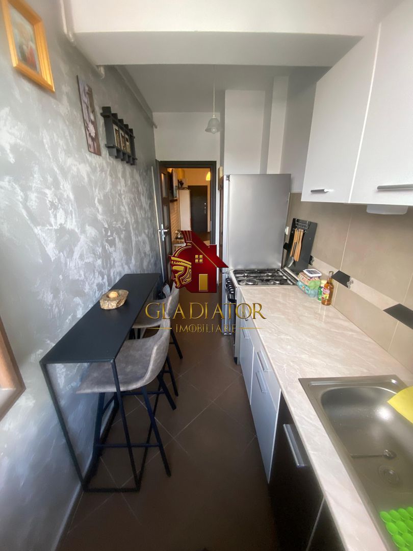 Apartament 2 camere 38,2 mp, etaj 1 – mobilat/utilat Cartier Visoianu - Poză 6