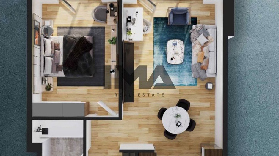 Apartament 2 camere, 51 mp, Elite City, COMISION 0 - Poză 1