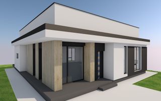 Casa individuala ||4 camere 2 bai || teren 411mp || - Poză 3