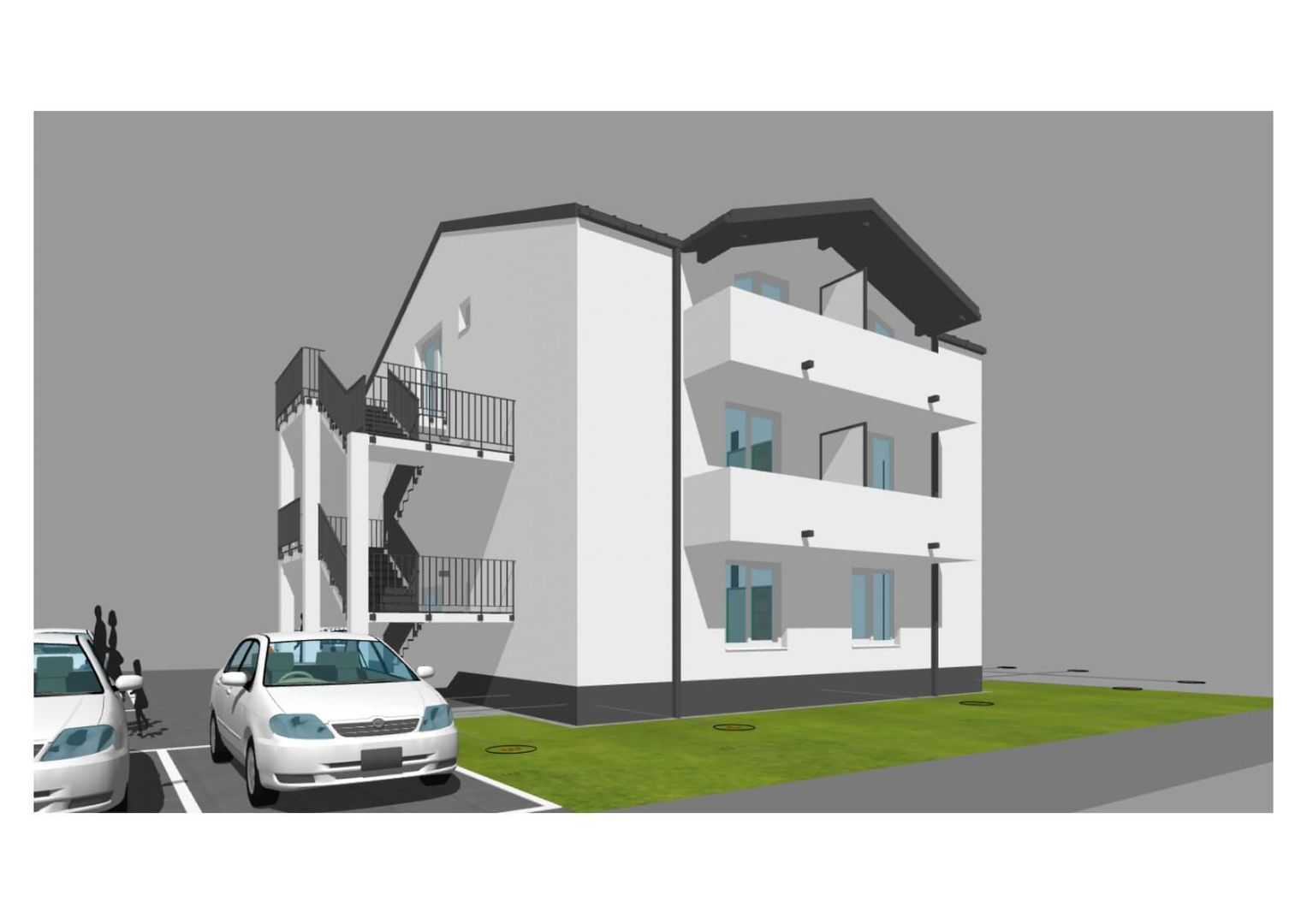 Apartament 2 camere,bloc NOU 50mp,zona 7Noiembrie 1 parcare - Poză 21