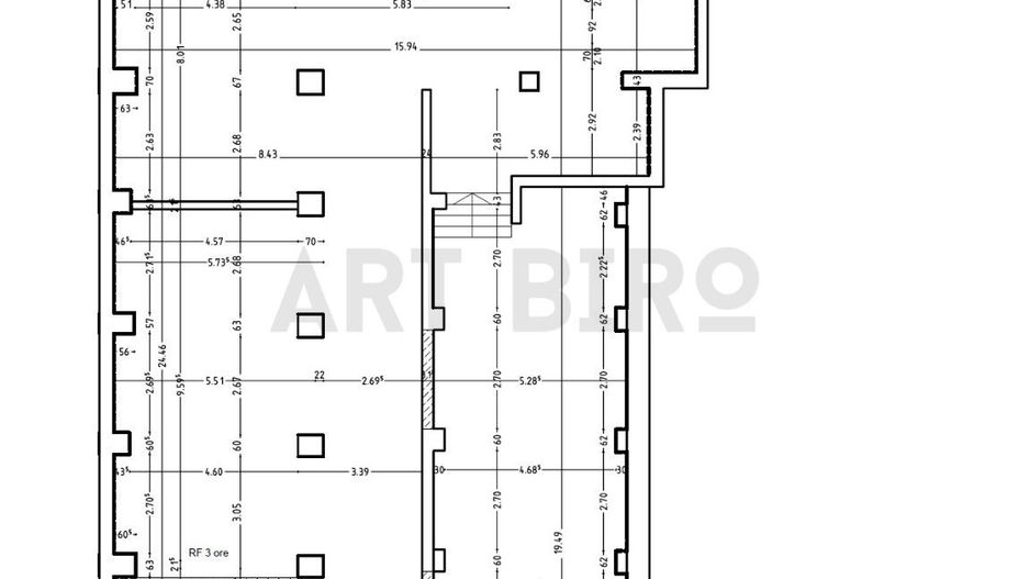 Zero comision, 450-680mp spatiu showroom Clucerului, amenajat, ISU - Poză 16