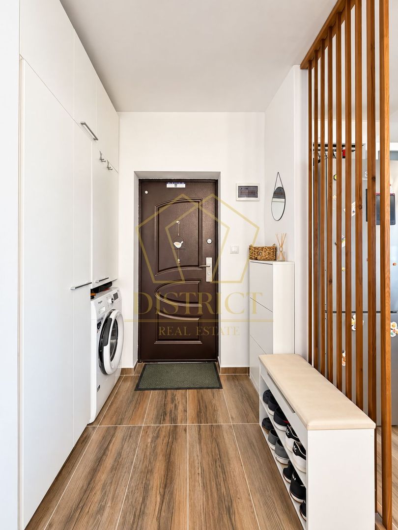 Apartament Superb cu 3 camere mobilat | terasa de 12 mp | Giroc | asfalt. - Poză 9
