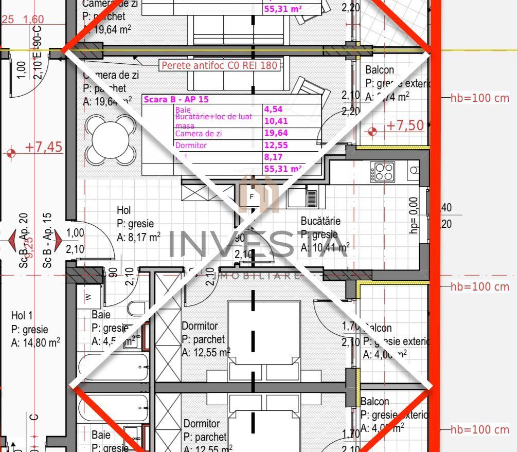 APARTAMENT DE VANZARE 2 CAMERE DECOMANDAT SOPOR - Poză 3