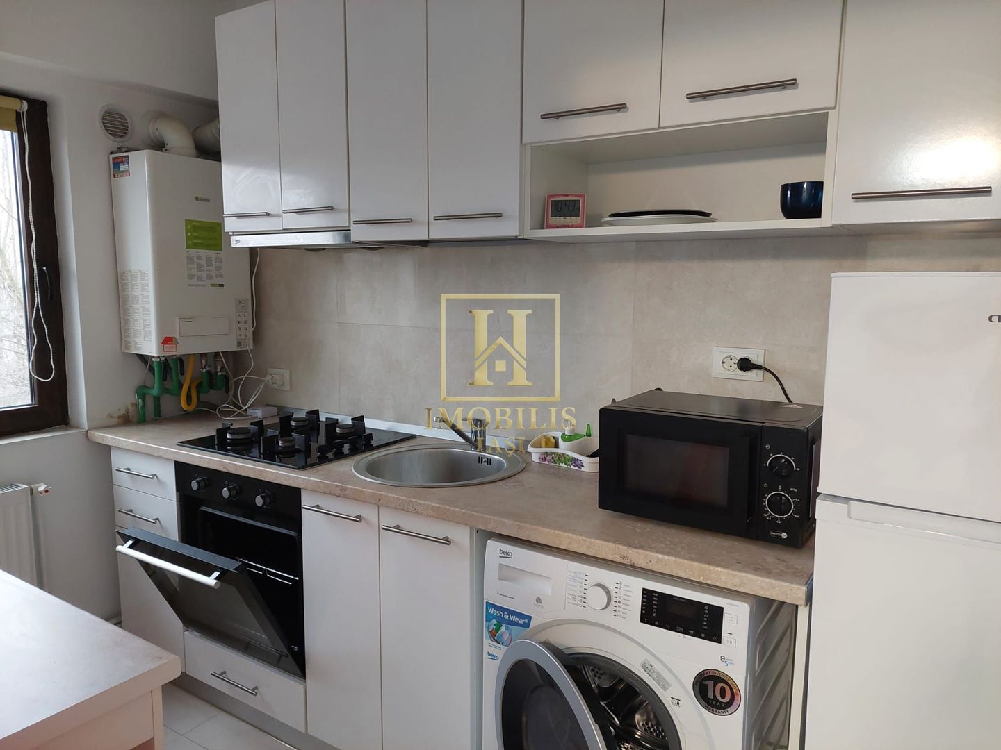 Aparatament 1 camera, utilat, mobilat 380 euro Palas Campus - Poză 4