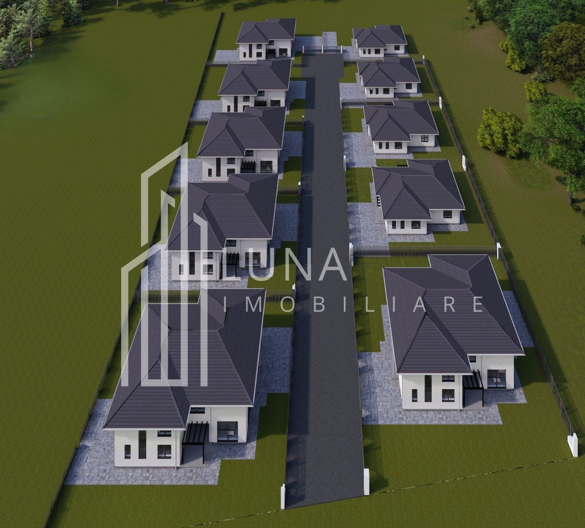 Case cuplate, P+E, 120 mp, teren 465-669 mp, predare 2026, Livezeni - Poză 6