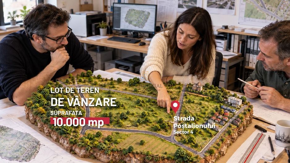 Teren 10.000 mp, deschidere la trei strazi | Postalionului - Poză 2