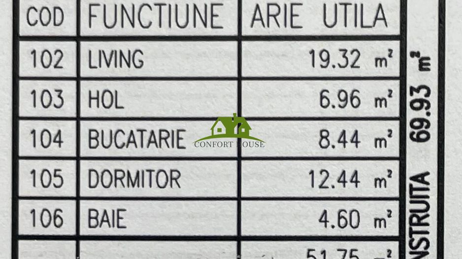 Apartament 2 camere, bloc nou, P+3, Ap.05, et.1, Bl.6 - CP2462206 - Poză 7