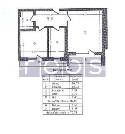 VANZARE 2 CAMERE | 58 MP UTILI | TERASA + BALCON | PARCARE ACOPERITA - Poză 17