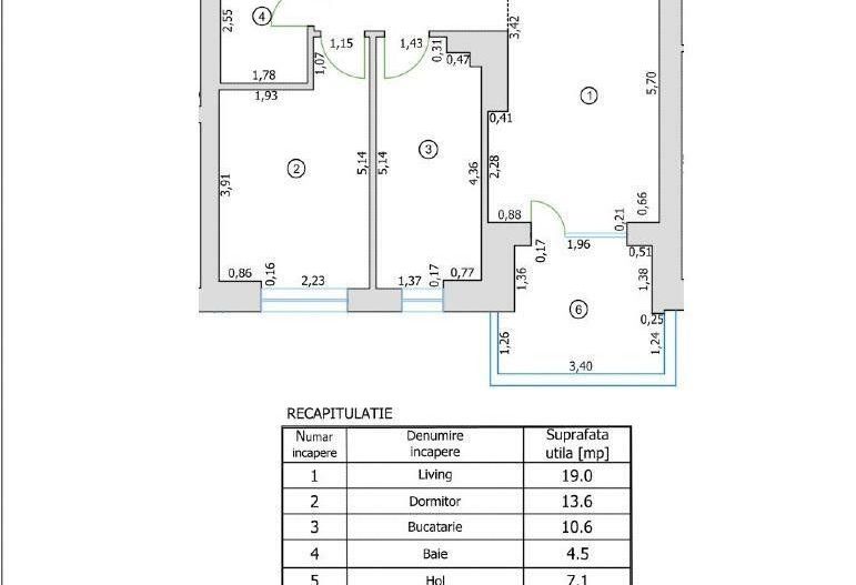 VÂNZARE APARTAMENT PREMIUM | 2 camere I CORTINA NORTH PIPERA - Poză 8