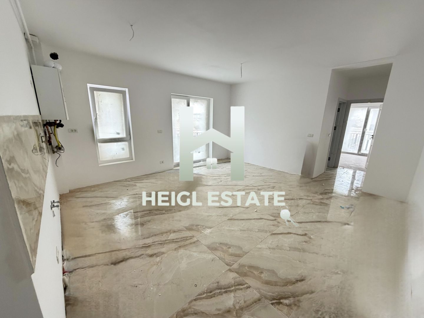 Apartament finalizat cu 2 camere si 2 balcoane in zona  Braytim - Poză 1