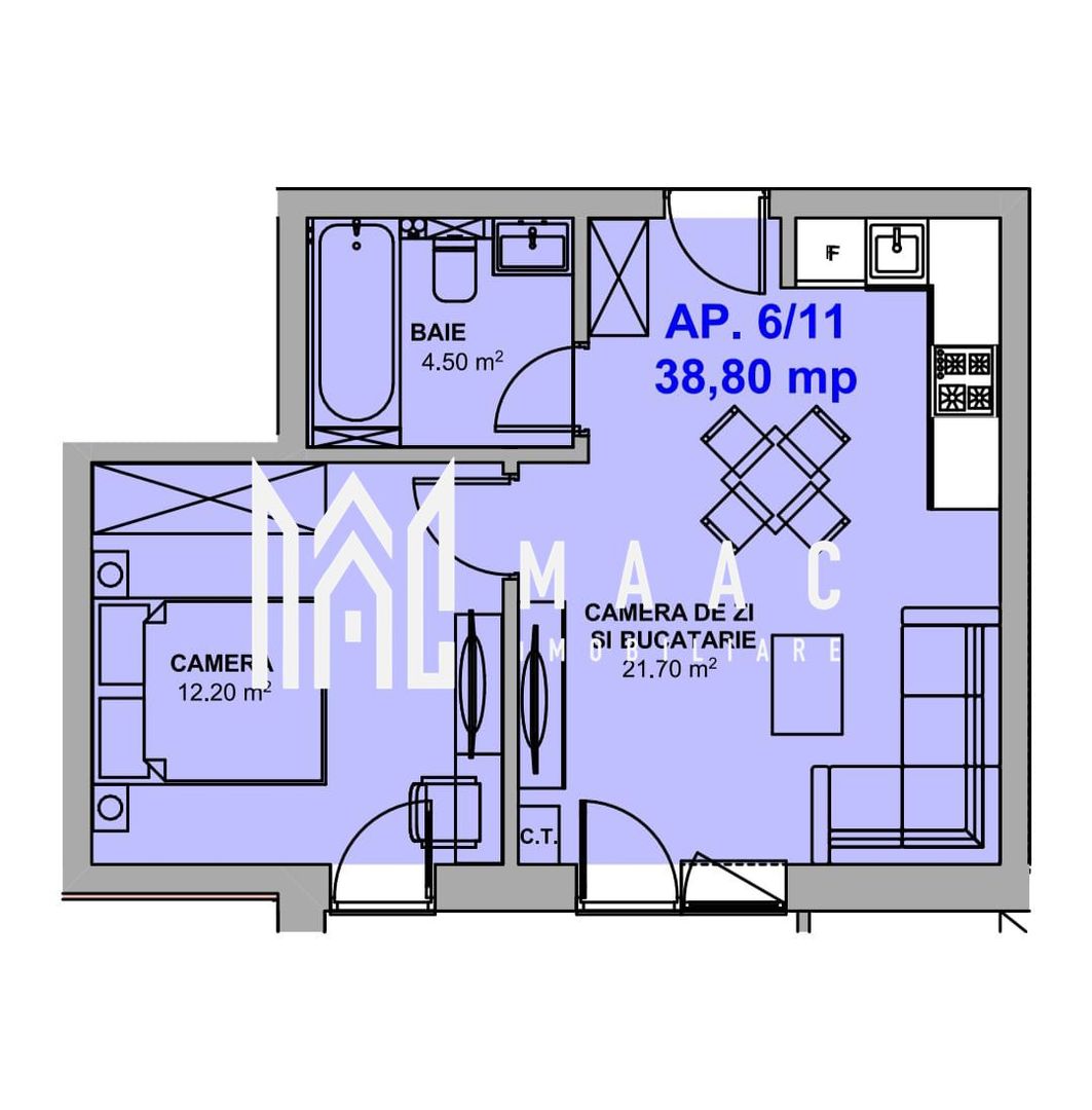 Apartament 2 camere | Balcon | Doamna Stanca - Poză 4