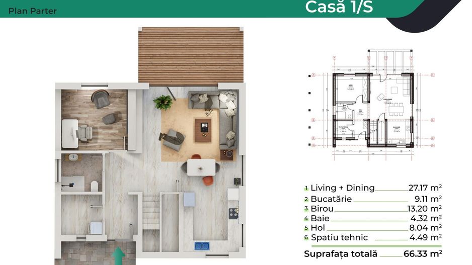 Casa individuala noua, moderna, INTABULATA- Sura Mica, Sibiu - Poză 10