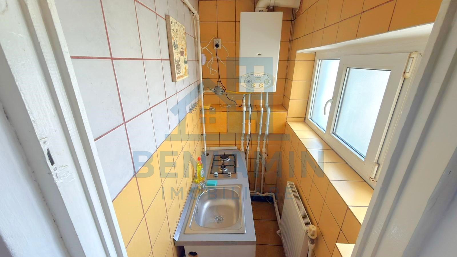 Garsoniera Decomandata pe Dezrobirii -centrala termica -etaj 9 -34mp - Poză 5