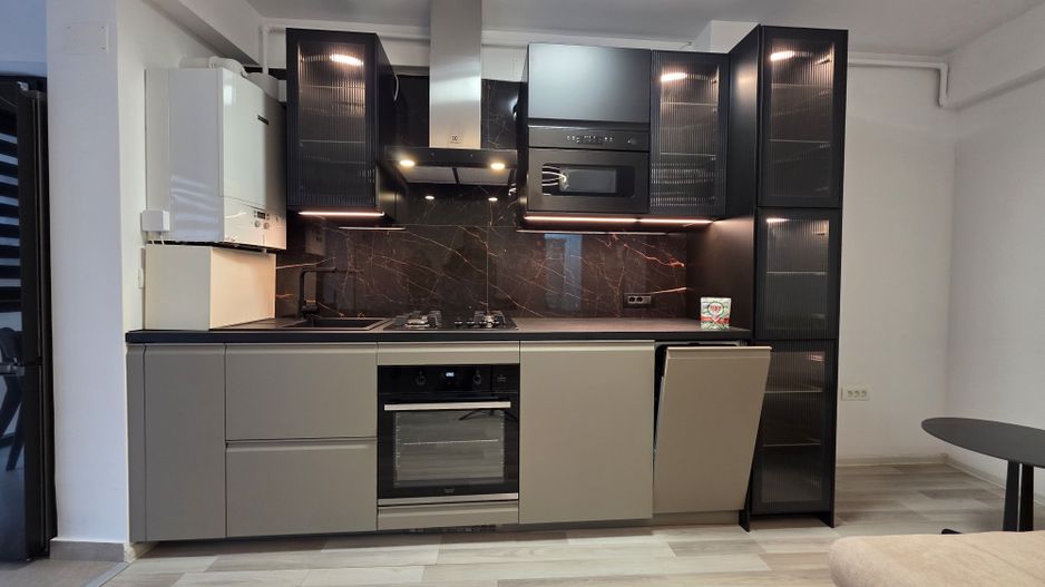 Apartament 2 camere modern | Open-space | 700€ - Poză 3