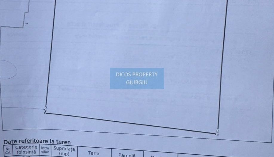 Teren de vânzare pe Strada Orhideelor- 320 mp - Schiță 7