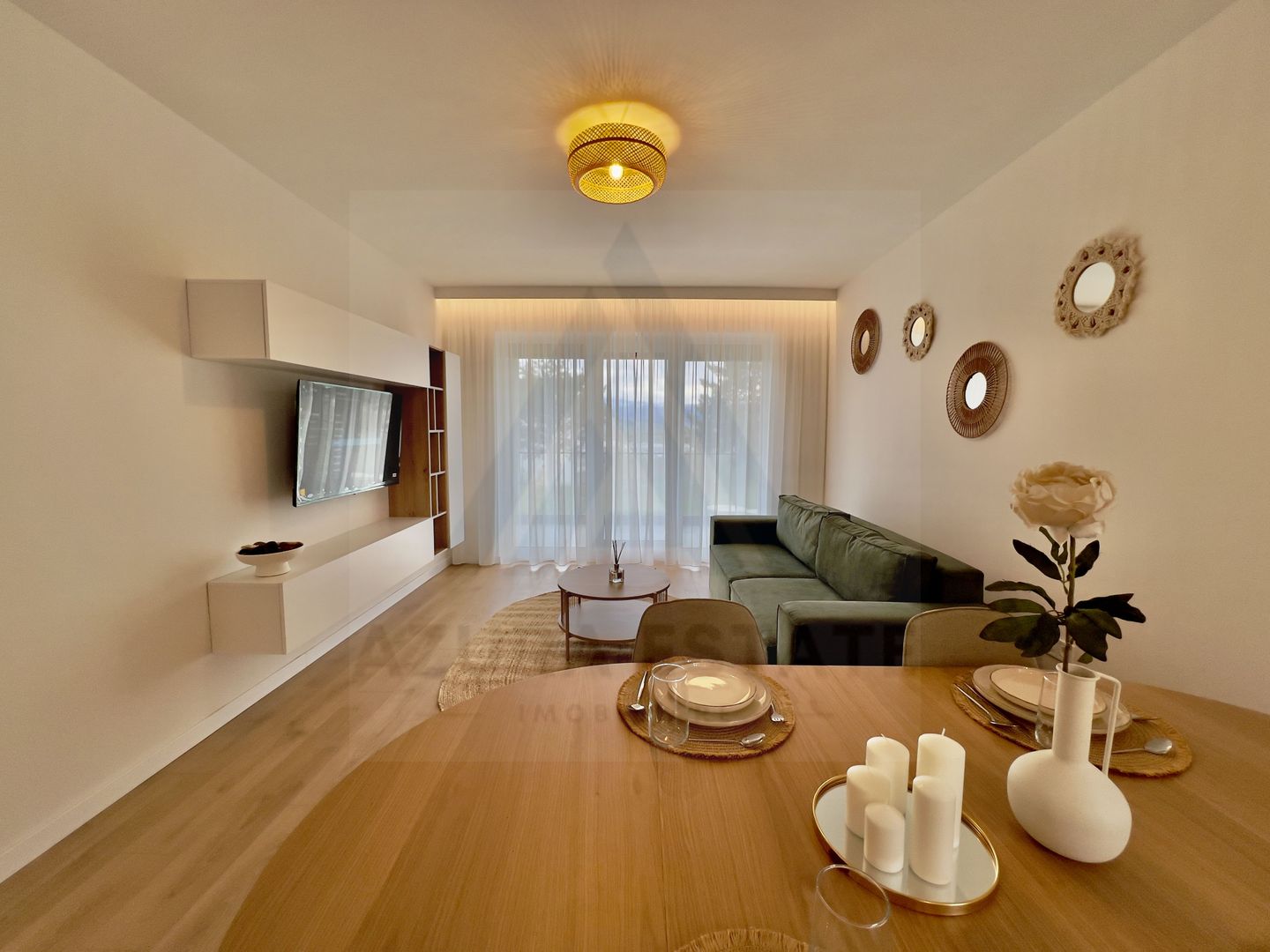 Apartament modern 2 camere utilat premium etaj 1 in cartier DaVinci - Poză 2