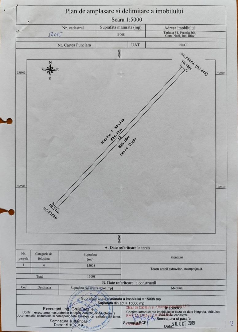 Cel mai bun pret! 1.5 ha, lot teren localitatea Nuci, Ilfov - Poză 6