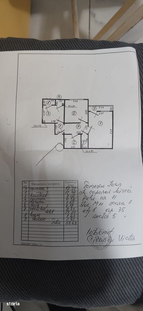 Se vinde apartament 56mp Rahova - Poză 1