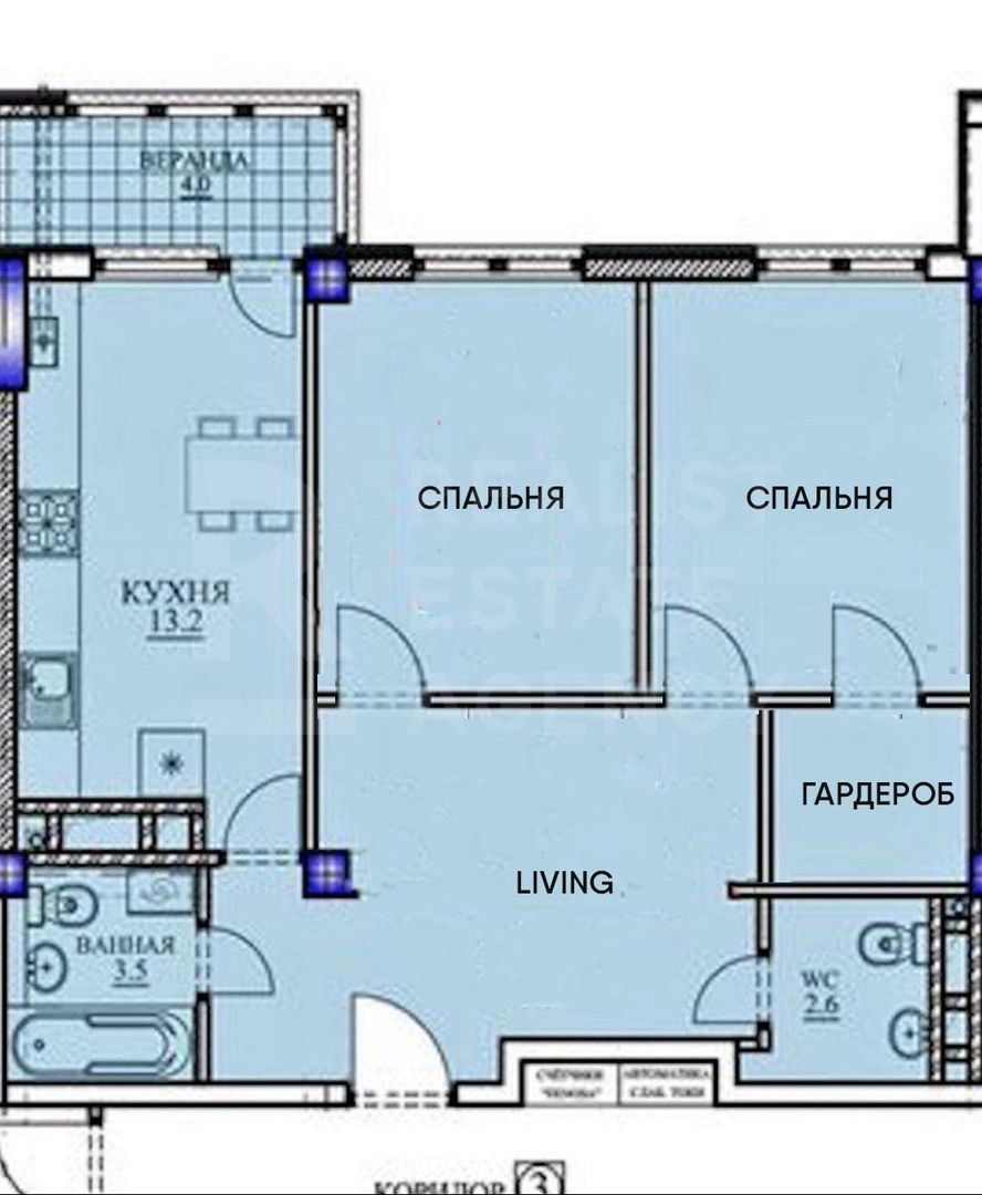 Vânzare apartament, 3 camere, strada Sarmizegetusa, Botanica - Poză 23