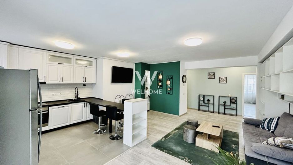 Penthouse la cheie, 4 camere, 2 bai, terasa mare, cart. Kogalniceanu - Poză 1
