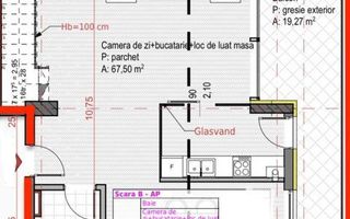 Penthosue cu view spectaculor in Sopor! 3 camere pe 2 nivele! - Schiță 10