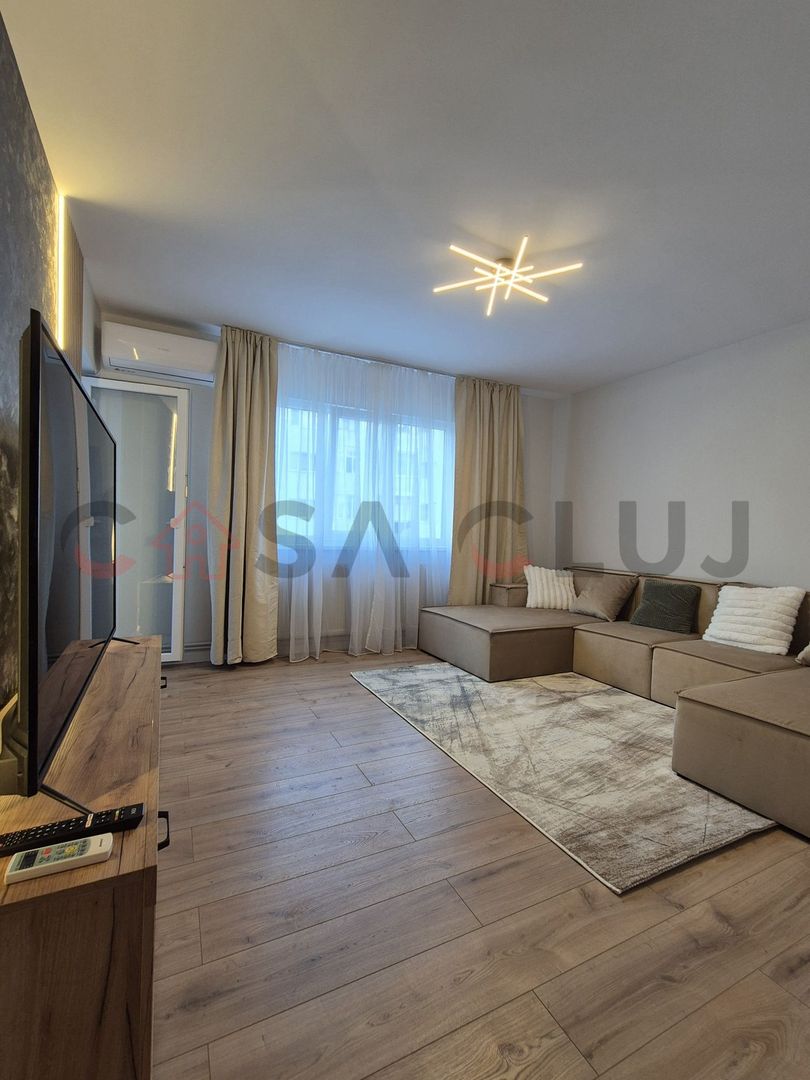 2 camere decomandate, nou la cheie, etaj intermediar - Poză 1
