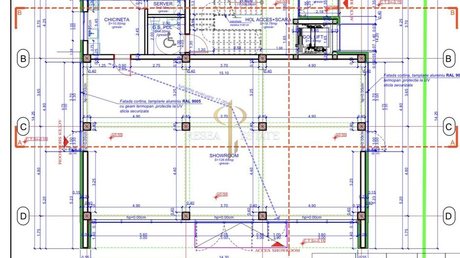 Teren cu autorizatie de constructie - 1.811 mp - Strada Principala - Poză 3