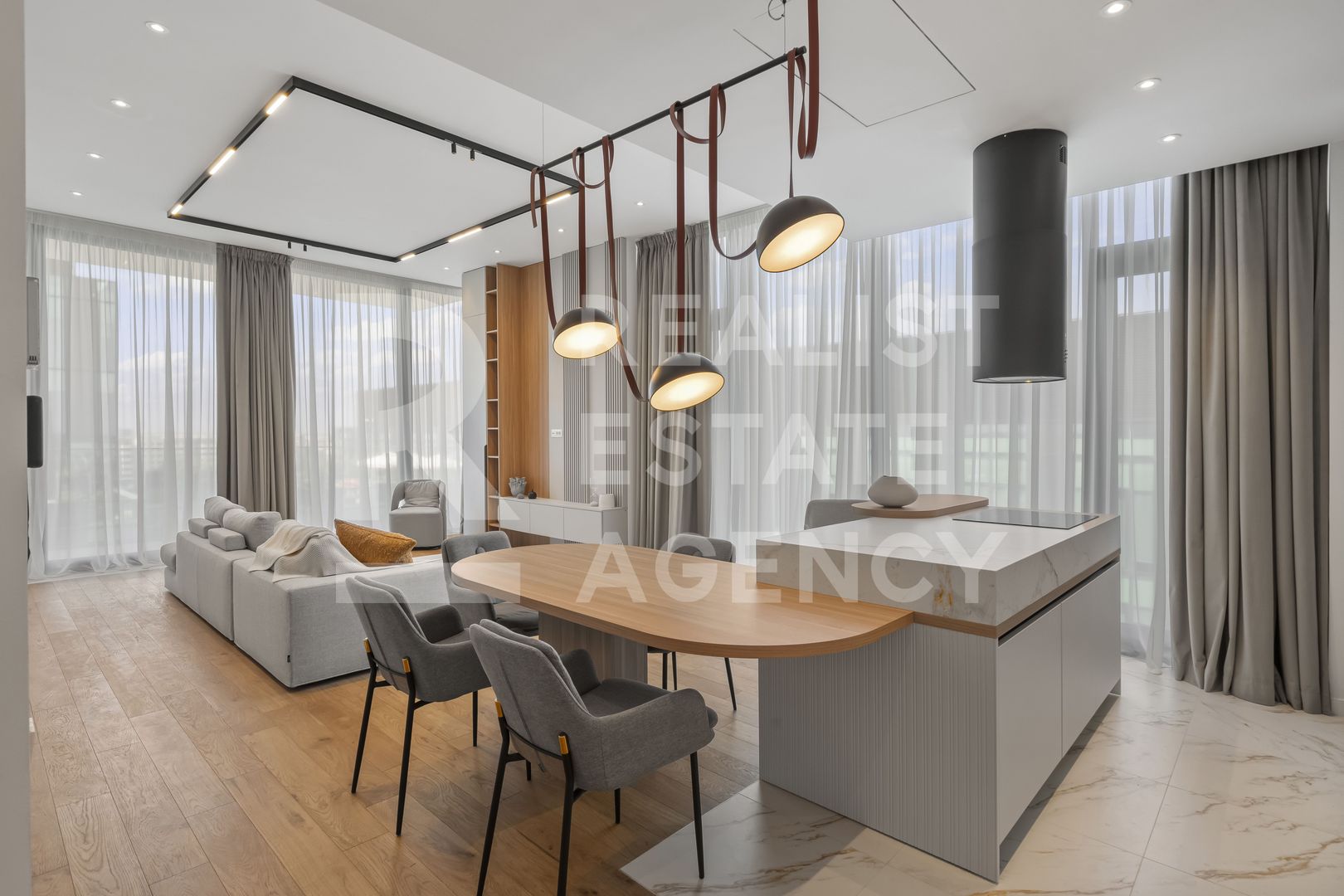 Penthouse Mobilat cu vedere panoramică, 4 camere, One Cotroceni Park - Poză 9