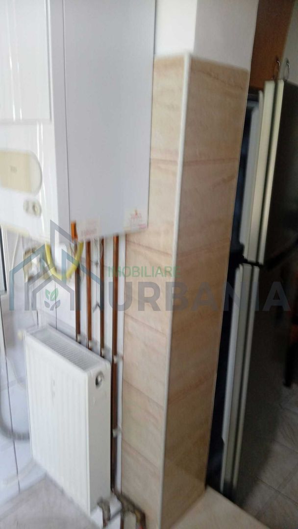Apartament 2 camere, 52 mp, Nicolina–Prima Stație, etaj 3, centrală și aer condiționat - Poză 6