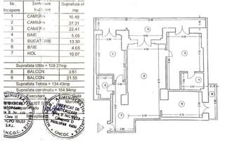 Apartament spațios 3 camere | Sos. Nordului | Terasă | Parcare subterană - Poză 10