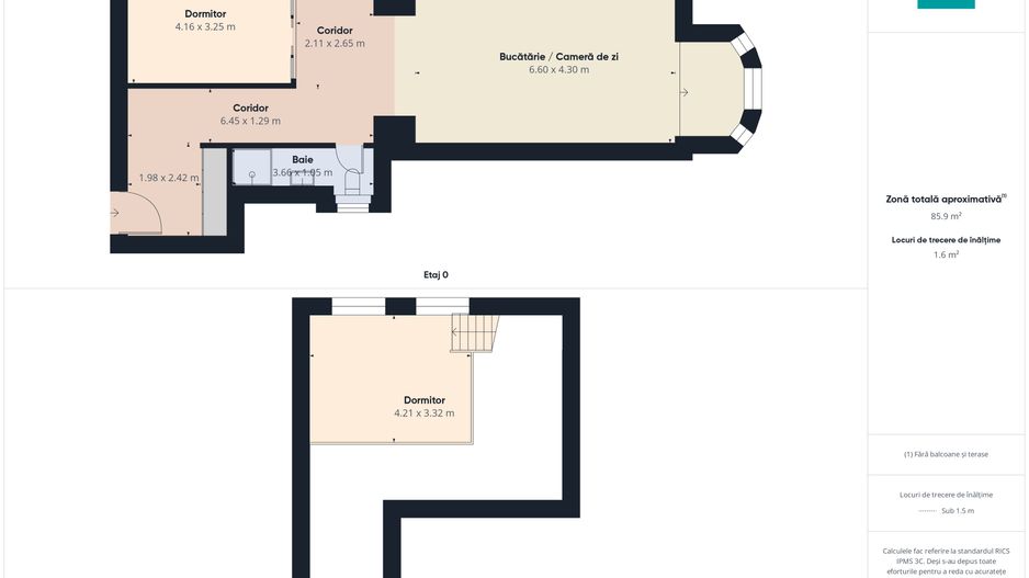 Apartament de lux cu 2 camere Ultracentral - Poză 26