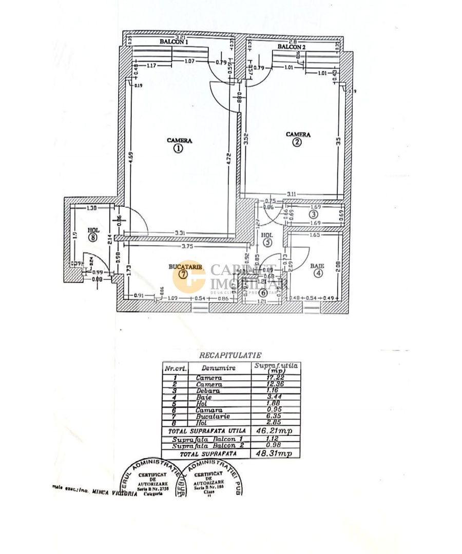 2 camere I Bulevard General Gh Magheru I Etaj 2 I 1960 - Poză 5