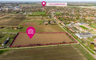 Teren de case în Sânnicolau Mic la 25 eur/mp - Poză 1