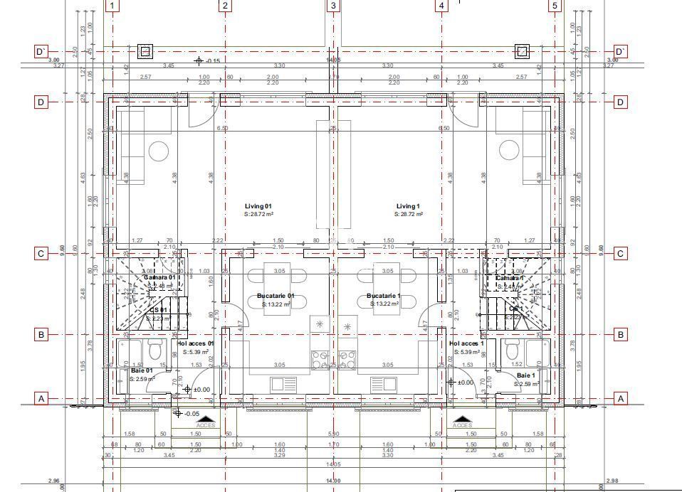Casa tip Duplex la pret de apartament in Sura Mica - Sibiu - Schiță 5