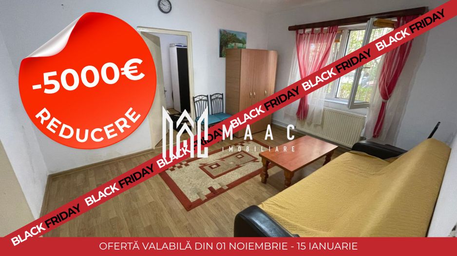 BLACK FRIDAY I Apartament Nedecomandat I 2 Camere I Mobilat I Negoveanu - Poză 1