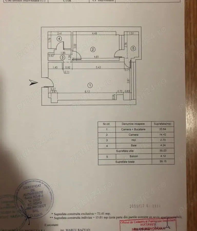 apartament 2 camere titan - Poză 9