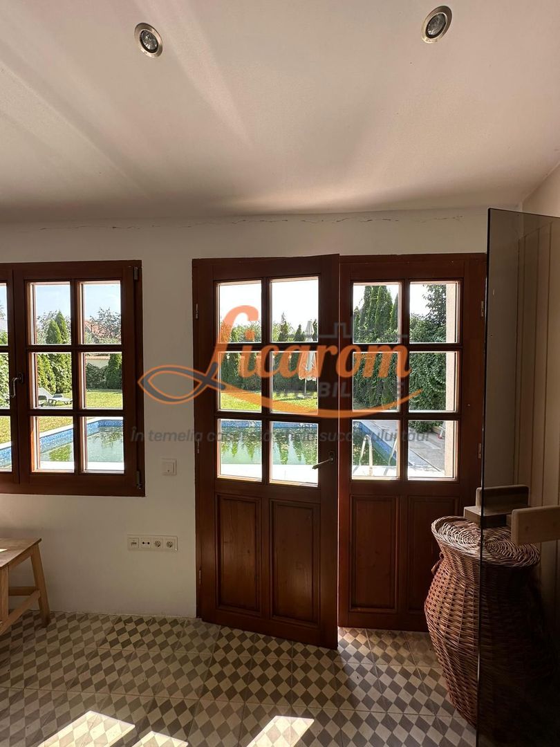 Casa saseasca CRISTIAN,amenajata LUX,pt turism,piscina,curte - Poză 13