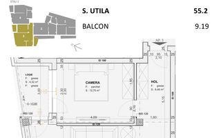Apartament 2 camere FINISAT | zona Centrala | Comision 0% - Poză 8