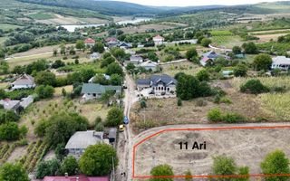 Teren pentru construcții – 11 ari în Scoreni, r-nul Strășeni - Poză 1