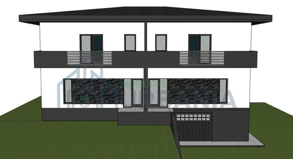Duplex modern în Rediu – construcție la gri | 2 case | 375 mp/casă - Poză 4