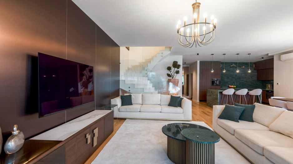 Vila de designer unică in complexul Zenville Pipera I 5 camere - Poză 12