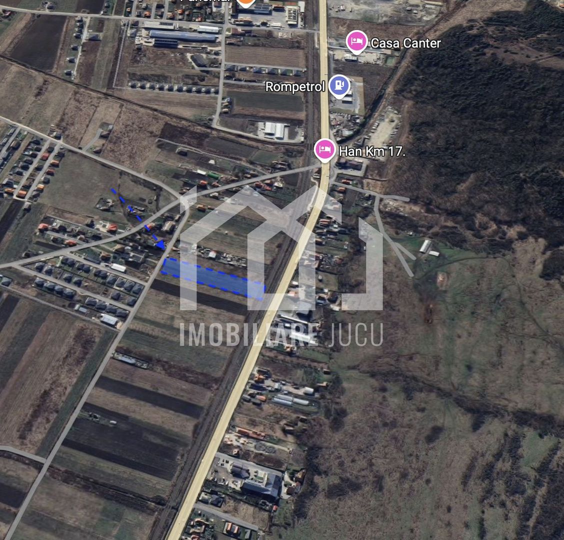 Teren de Vânzare – 4707 mp în Jucu de Mijloc, Zona Unități Industriale - Poză 3