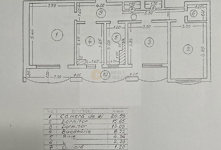 3 camere | Decebal | 2 bai | vedere bulevard - Poză 8