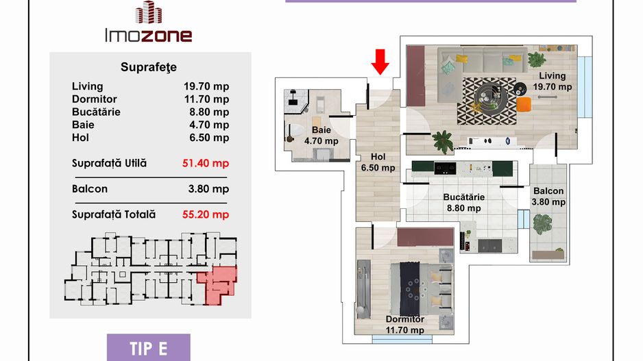 2 CAMERE // DRUMUL TABEREI // METROU // COMISION 0% // IMOZONE // COMERCIAL - Poză 1