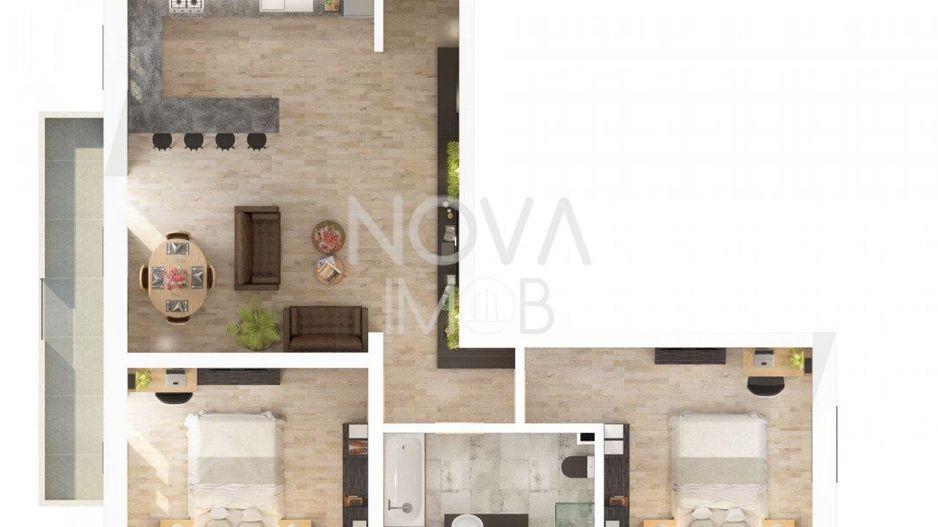 Apartament 3 camere, 2 bai + camara - Str. Doamna Stanca - Poză 5