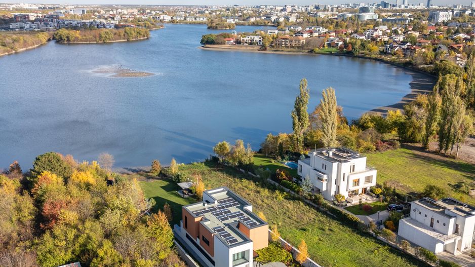 Smart-Home nZEB spectaculoasa Bucuresti Sector1 cu deschidere lac - Poză 62