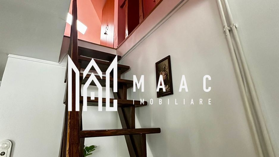 Apartament 3 camere de vânzare | Vasile Aaron, Sibiu | 61 mp, INTABULATĂ - Poză 3