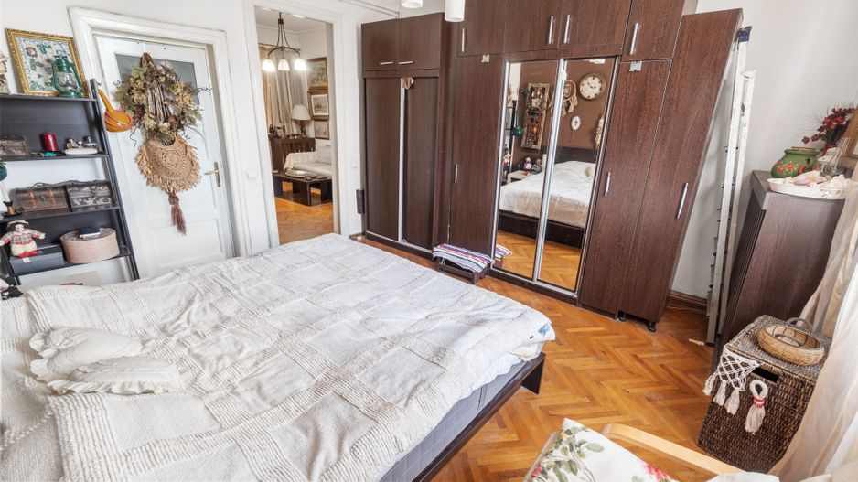 3 Camere Unirii 2/5 Corneliu Coposu Piata Rosseti Centrala 68mp an1935 - Poză 10