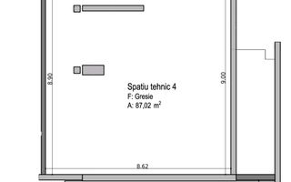 Spațiu Tehnic 87 mp Gheorgheni | Parter | Parcare Subterană Inclusă - Poză 3
